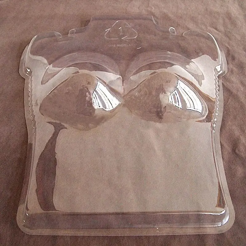 wholesale fashion clear PVC plastic blister underwear manikin