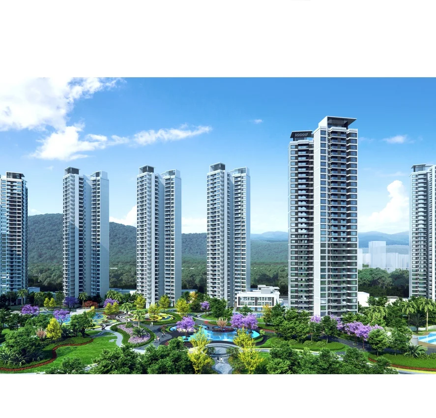 The Best Quality Zhaoqing Wanda Xijiang House Prefab Houses 2 Bedroom Real Estate Promo Items