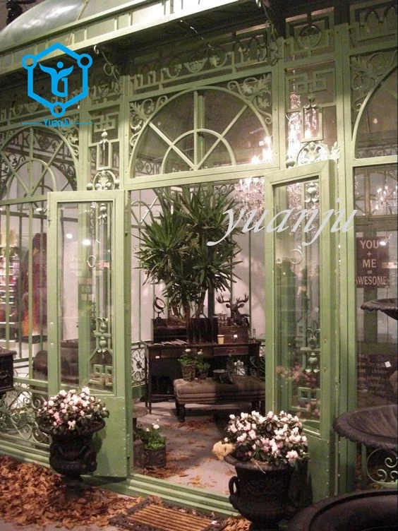 Outdoor Large Wrought Iron Garden Gazebo Metal Garden Pavilion for Sale