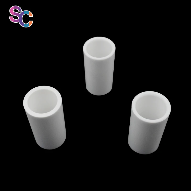 Alumina alumina round tube aluminium oxide parts