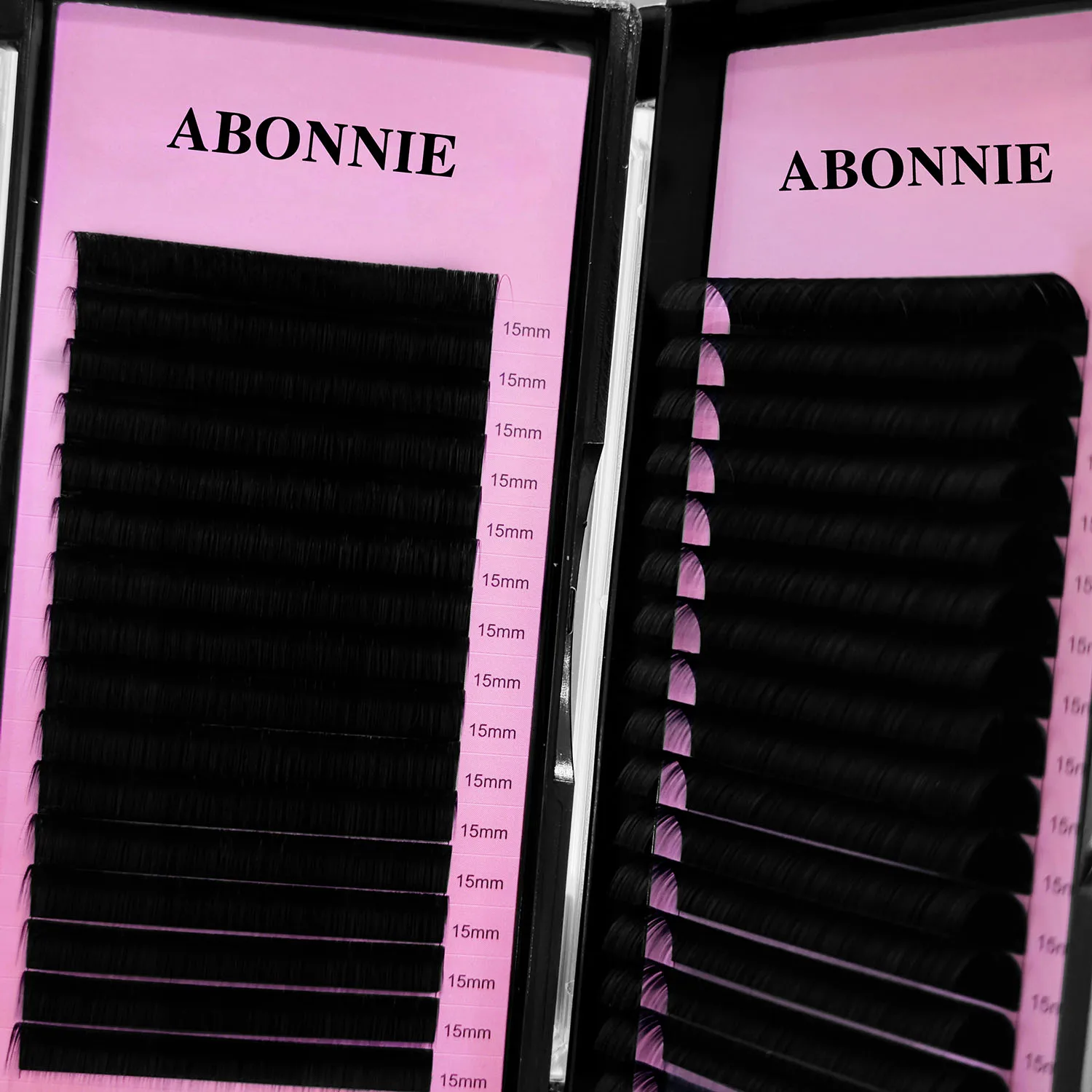 02 .03 0.05 Matte Black Lash Extension Volume Eyelash Extension Supplies C D CC DD L 8-25mm Cashmere Lash Extensions Lash Trays