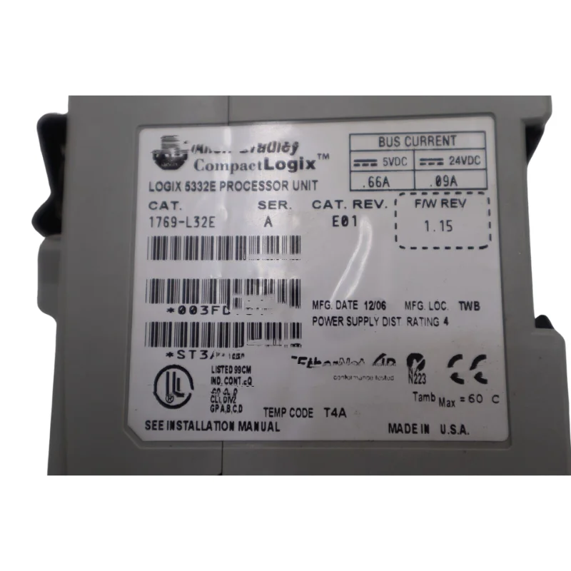 Original CompactLogix Controller 1769-L32E Automation Ethernet Module