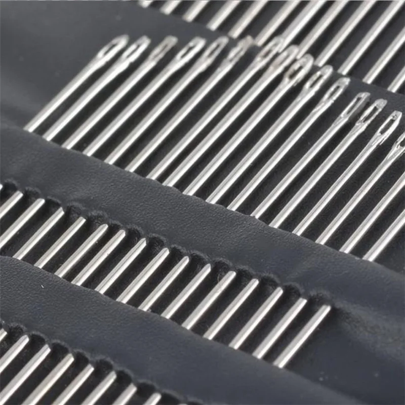 High Quality 55PCs Stainless Steel Needles for Hand Sewing Assorted Sizes Needles for Sewing Needlework DIY Craft
