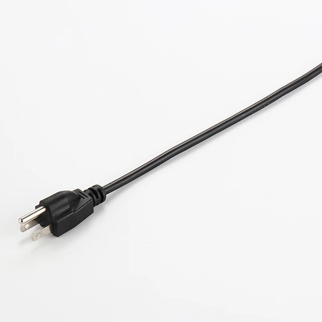 USA 3 pin Laptop Power Cable Lamps Appliances  power cable electrical supplies UK Power Cord Plug
