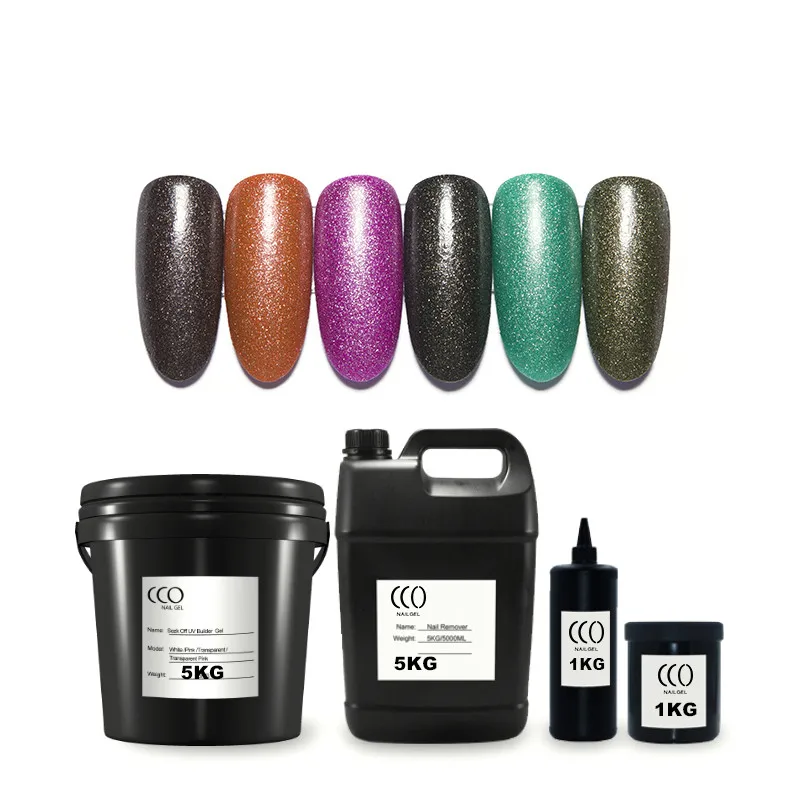 Rich Pigment Professional Factory Best Price Odorless Uv Soak Off Gold Sand Vegan Colour Gel Nail Polish Supplies Oem