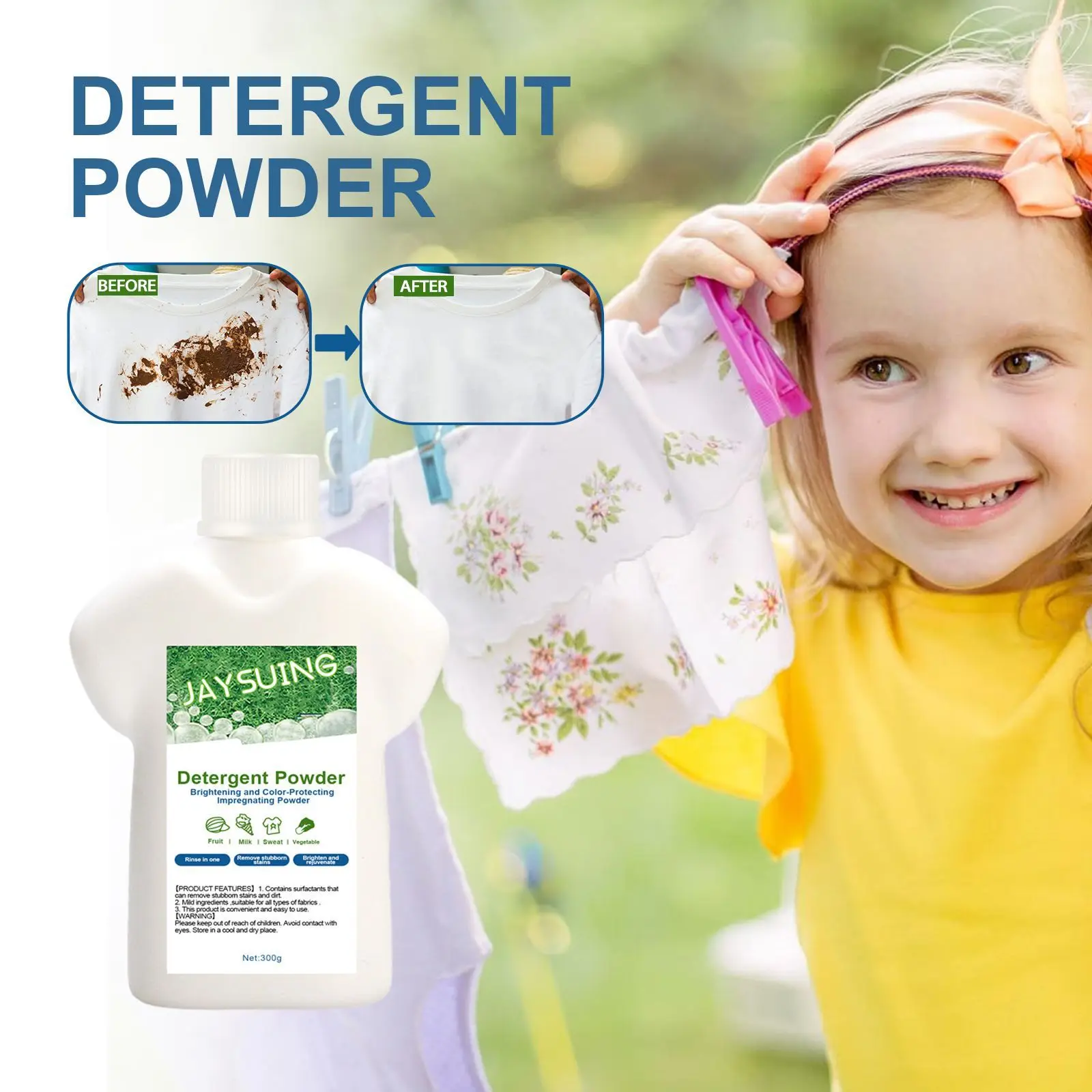 Jaysuing Wholesale Household School Uniform Clothes Stains Remove Mildew Cleaning Remove Oil Stains Powerful Cleaning Agent