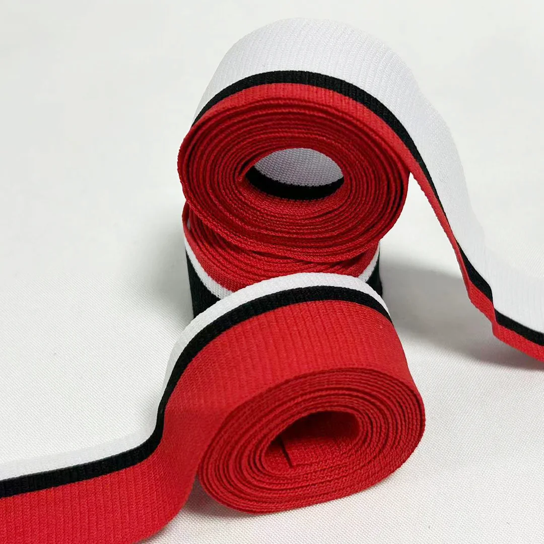 Factory Custom Mixed Color 25mm Soft Cotton Belts Decorative Webbing Sewing on Clothes Pants and Other Clothing Accessories