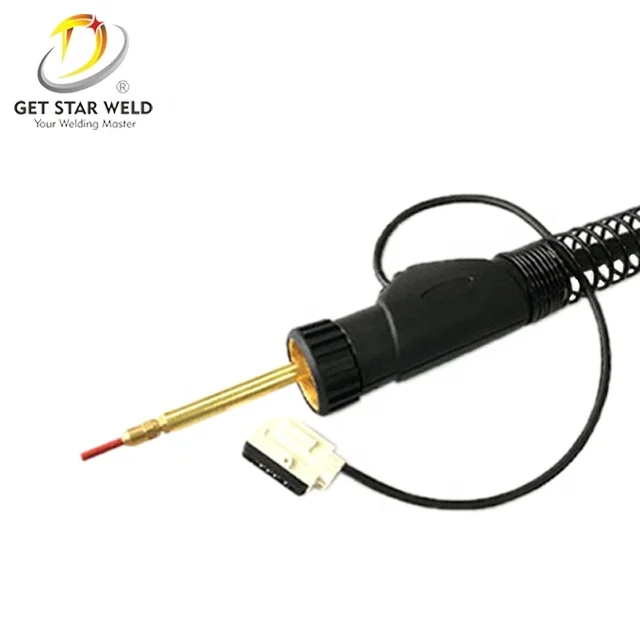 Get Star Weld air cooled mig gas AL2300 brass material mig welding torch  for welding machine