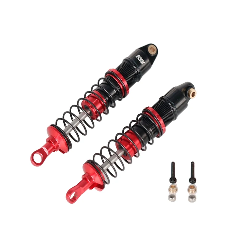 Металлический Передний Задний амортизатор KYX для Losi-1/18 mini-T 2 0 1/16 MINI-B 2WD DIY RC Crawler модифицированные Запчасти обновления автомобиля