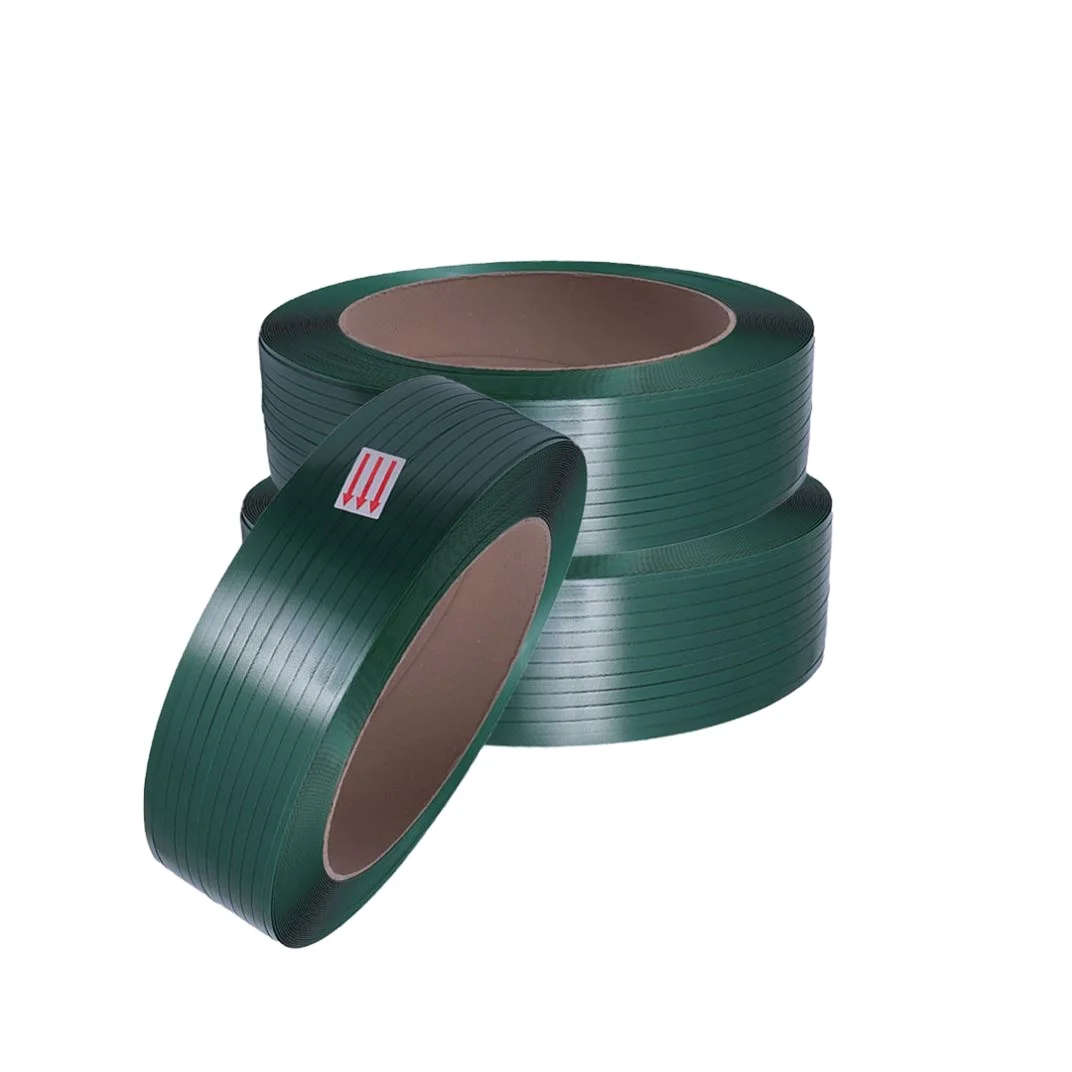 Reusable Polyester Packing Strap Pet Strapping Roll Pet Strap For Packing Cotton And Aluminum Ingot And Brick