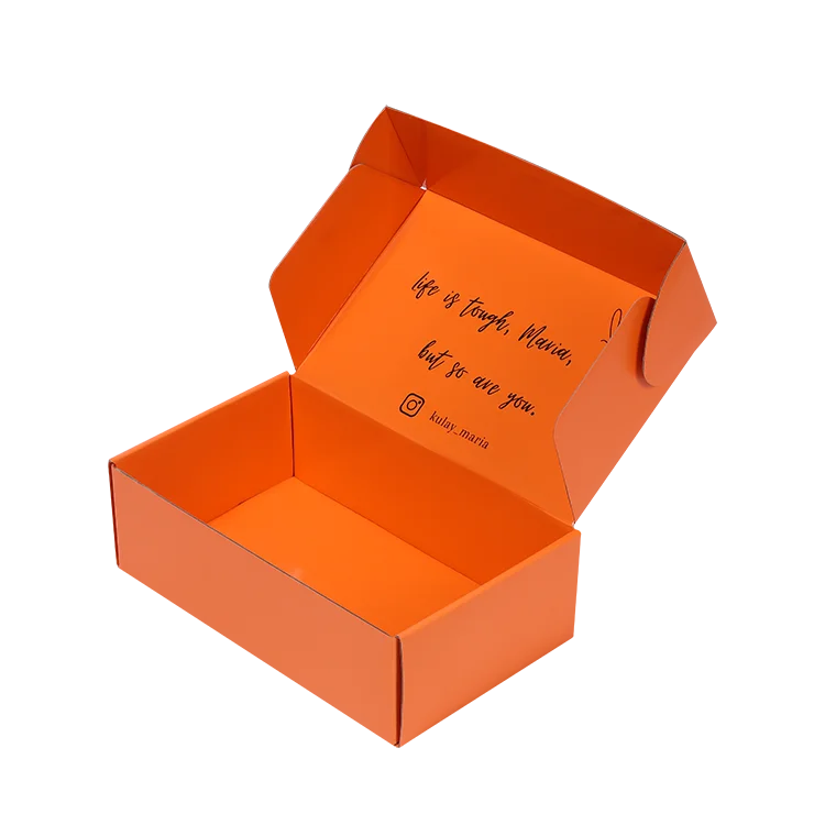 Хит продаж, Подарочная коробка на основе бумаги caixa 8x8x6, упаковочная коробка для хиджаба, оранжевая коробка для доставки с логотипом на заказ