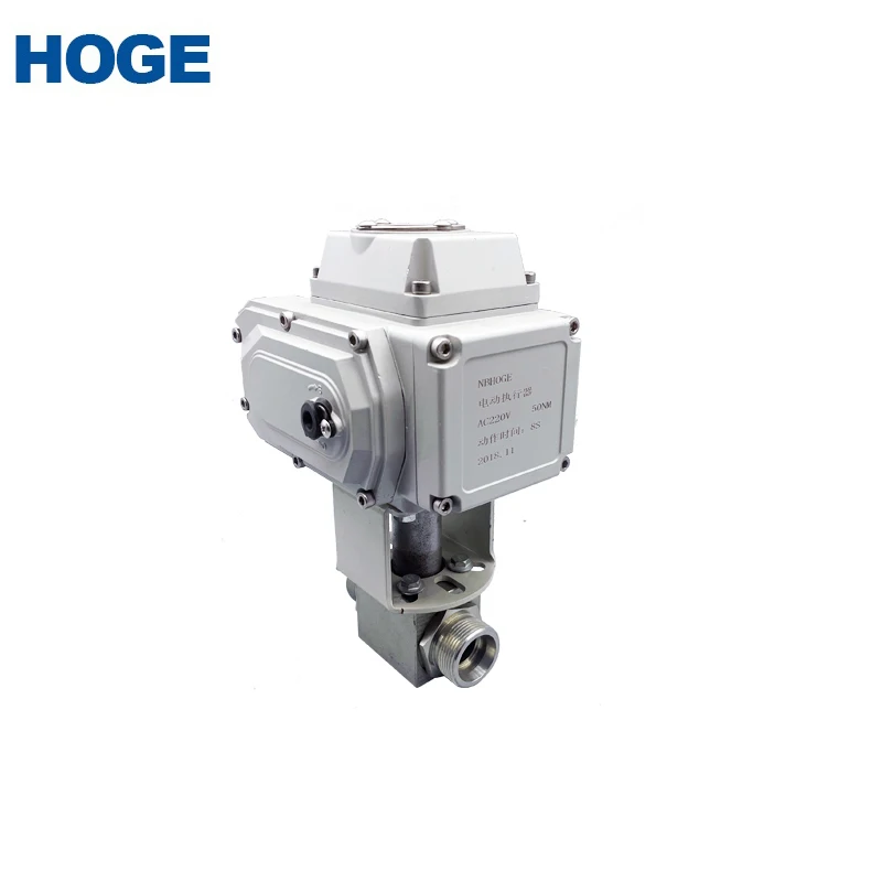 Support Customization Stainless Steel High Pressure Electric Actuator Ball Valve With Manufacturer