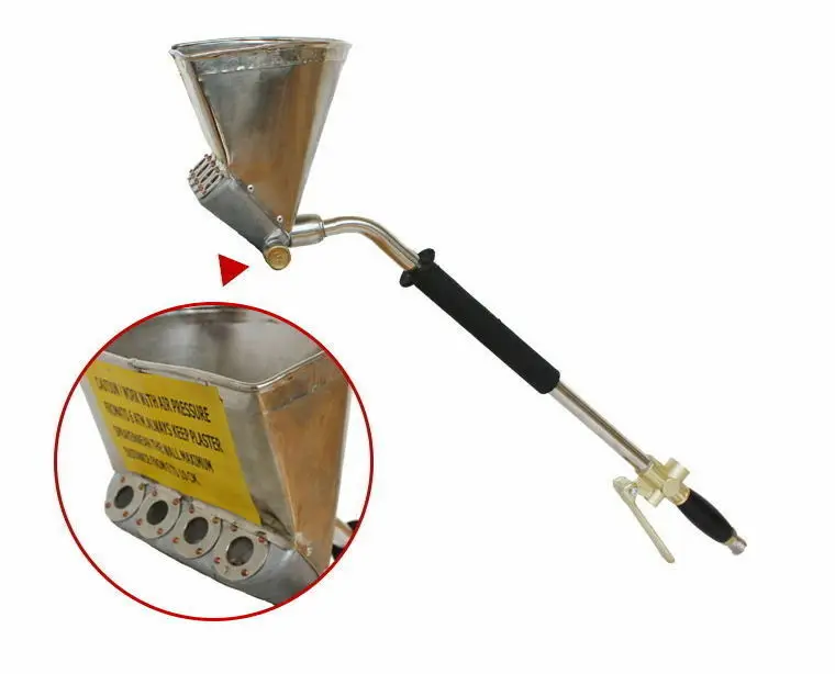 NEAT Ceilling Type Mortar Air Sprayer Ceilling Hopper Gun Nozzles For Convenient Use