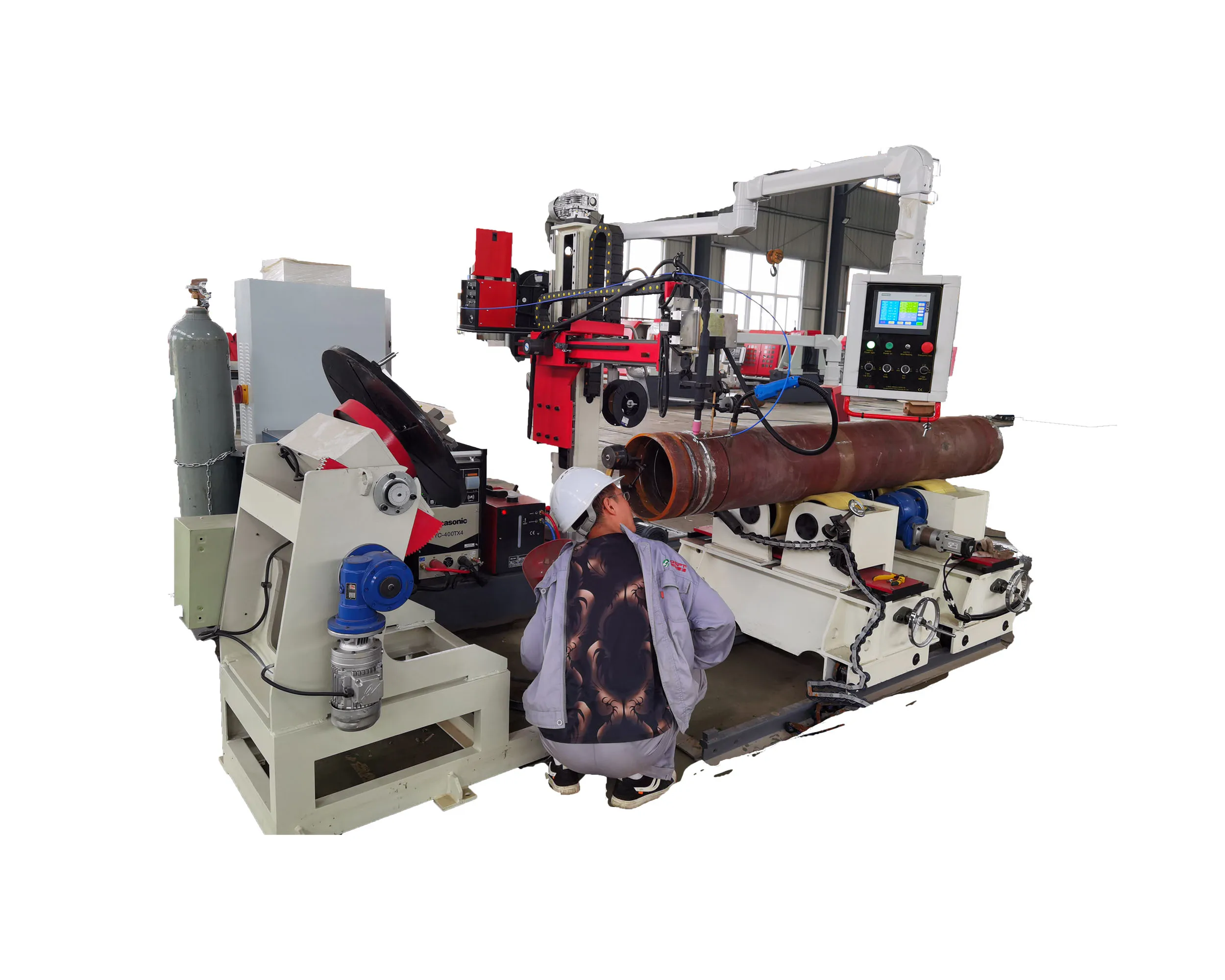 PIPE AUTOMATIC WELDING MACHINE (TIG+MIG+SAW); WELDING EQUIPMENT