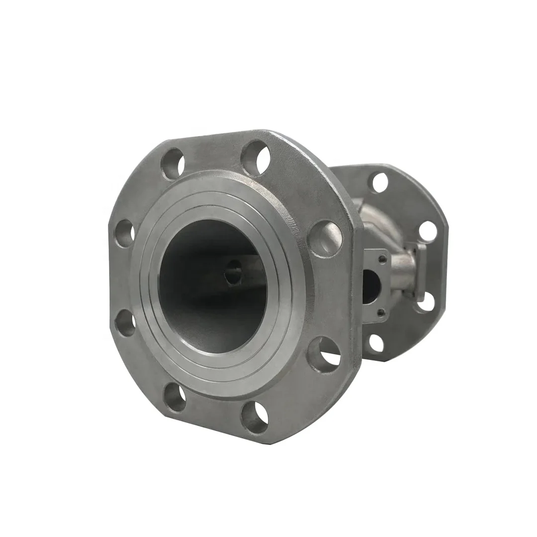 Custom stainless steel casting for gas flowmeter part