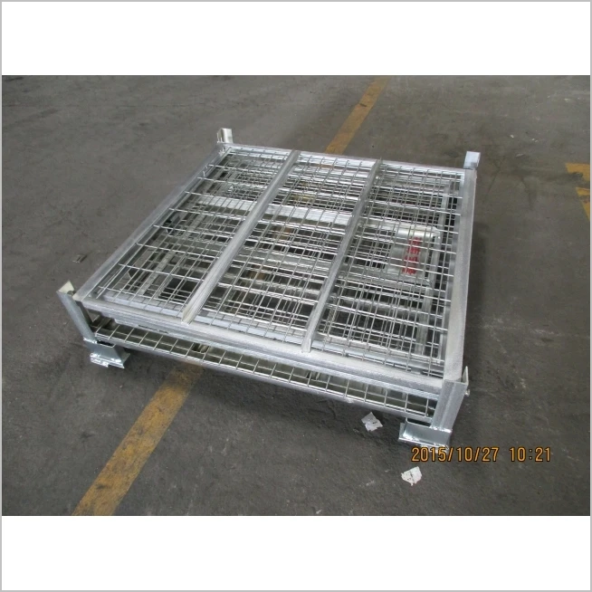 High Quality Steel Head Cage For Industrial steel box pallet metal pallet cage pallet cages for sale
