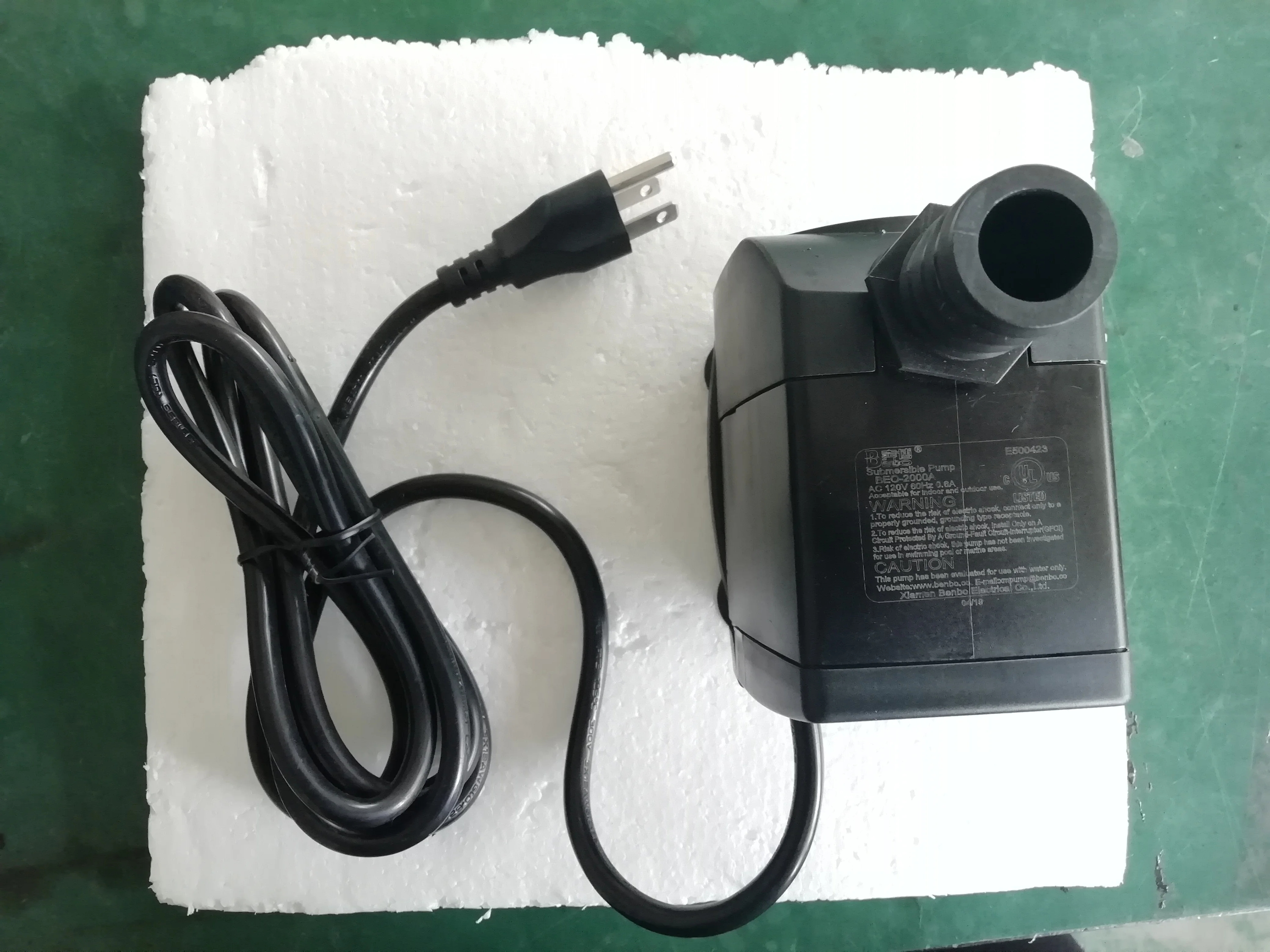 US CUL 530GPH High Lift 45W Water Recycling Multi Function Submersible Aquarium Water Pond Pump