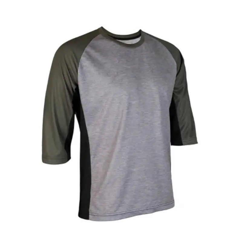 OEM team wear custom digital print mountain bike BMX shirt blank mtb jersey