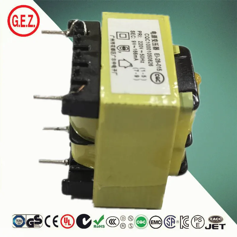 Custom AC 110v 120v 220v 230v AC 100ma 200ma 300ma 5v 6v 9v ei 28 transformer