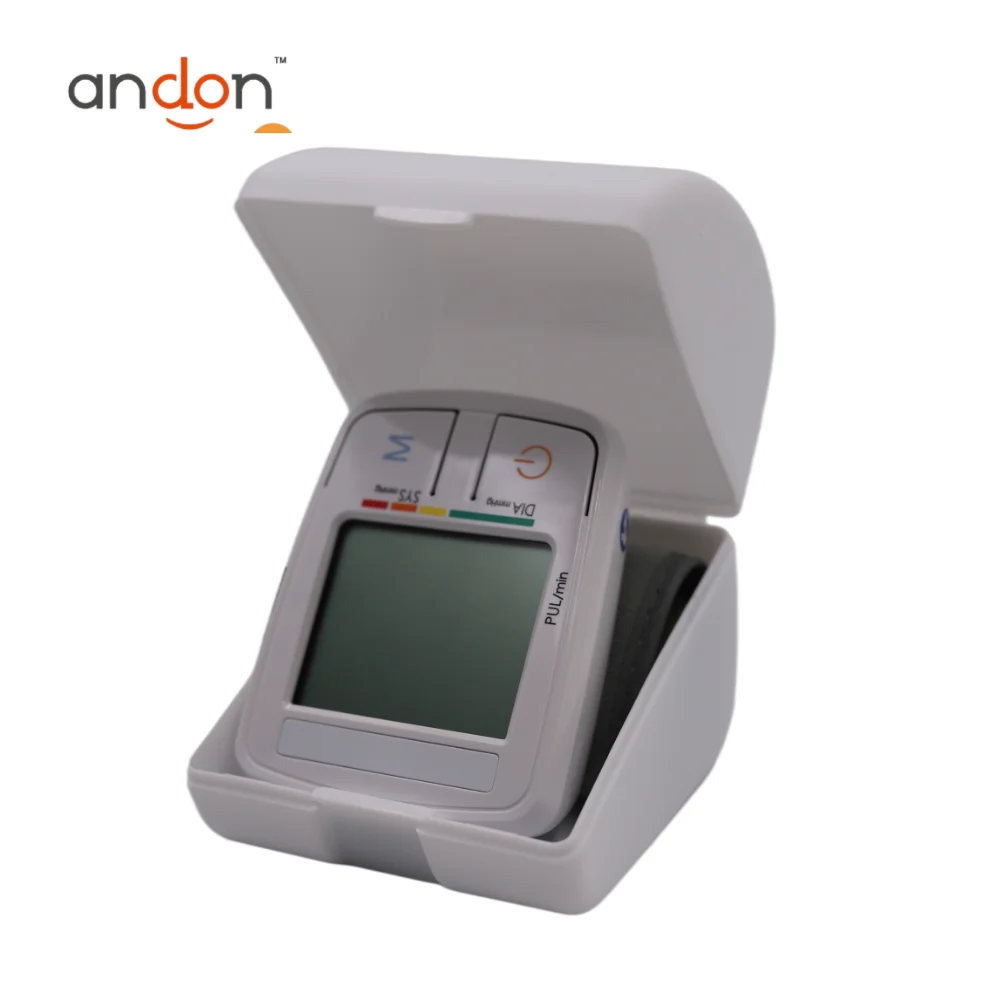 Portable Wrist Digital Tensiometro Blood Pressure Watch Sphygmomanometer for Home Use