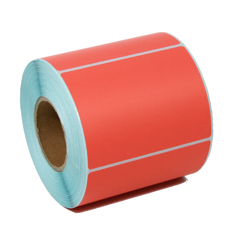 custom logo sticker printing adhesive labels Supplier Custom Barcode roll Label Sticker blank packaging labels