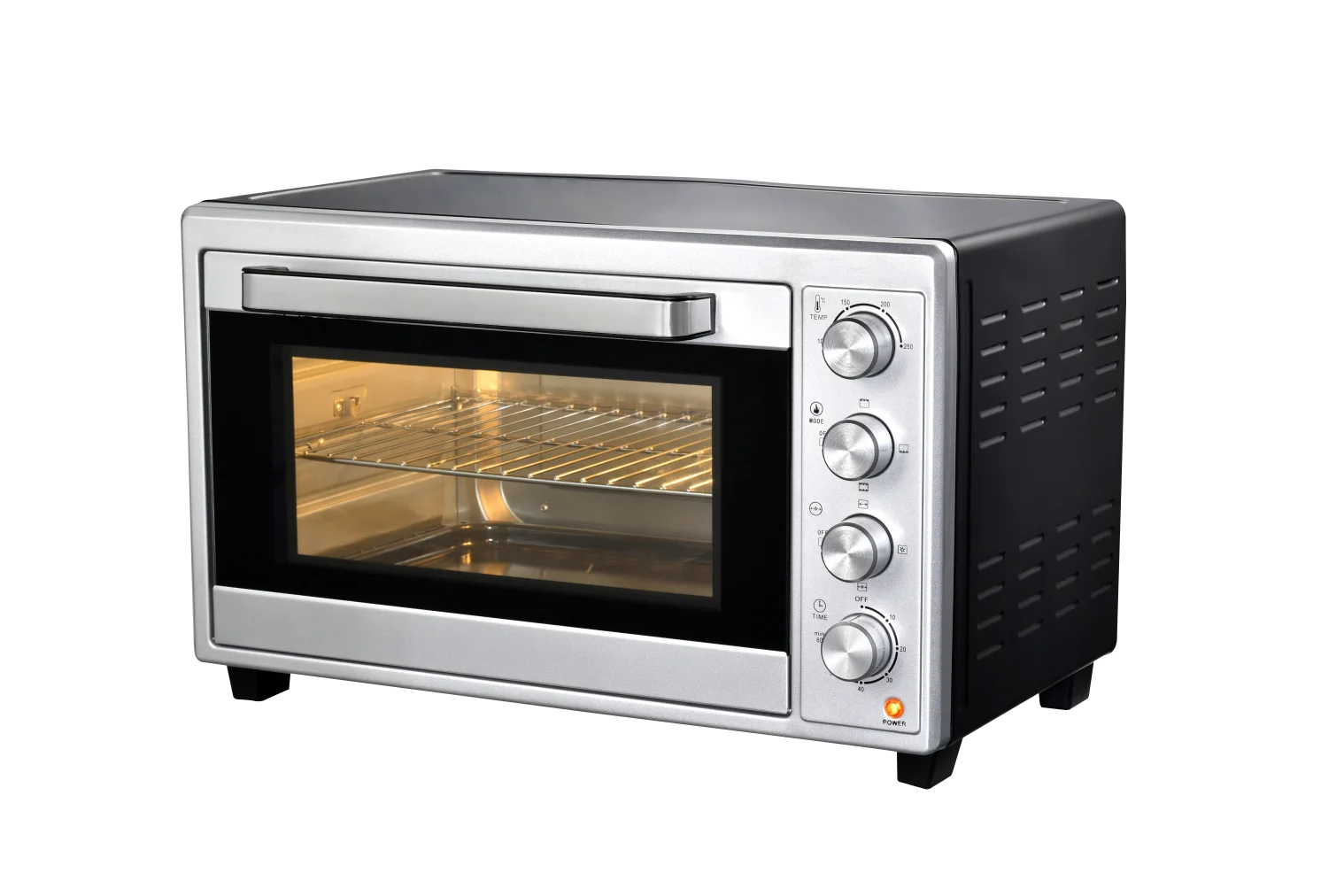 New 48L Multi-Function Electric Ovens Household Bakery Toaster Pizza Kitchen Appliances Timing Baking Electric Oven for Baking