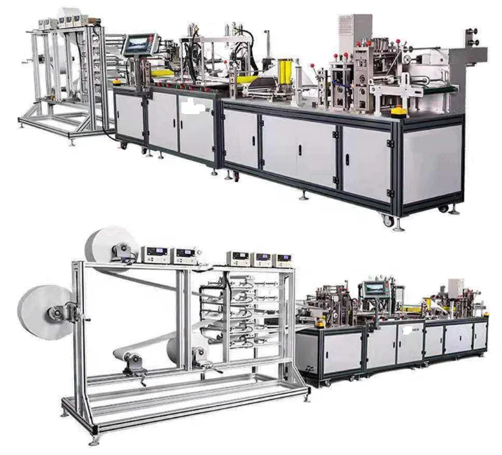 2021 FFP2 FFP3  N95 Mask Making Machine fully automatic N95 Face Medical Mask Making Production Machine