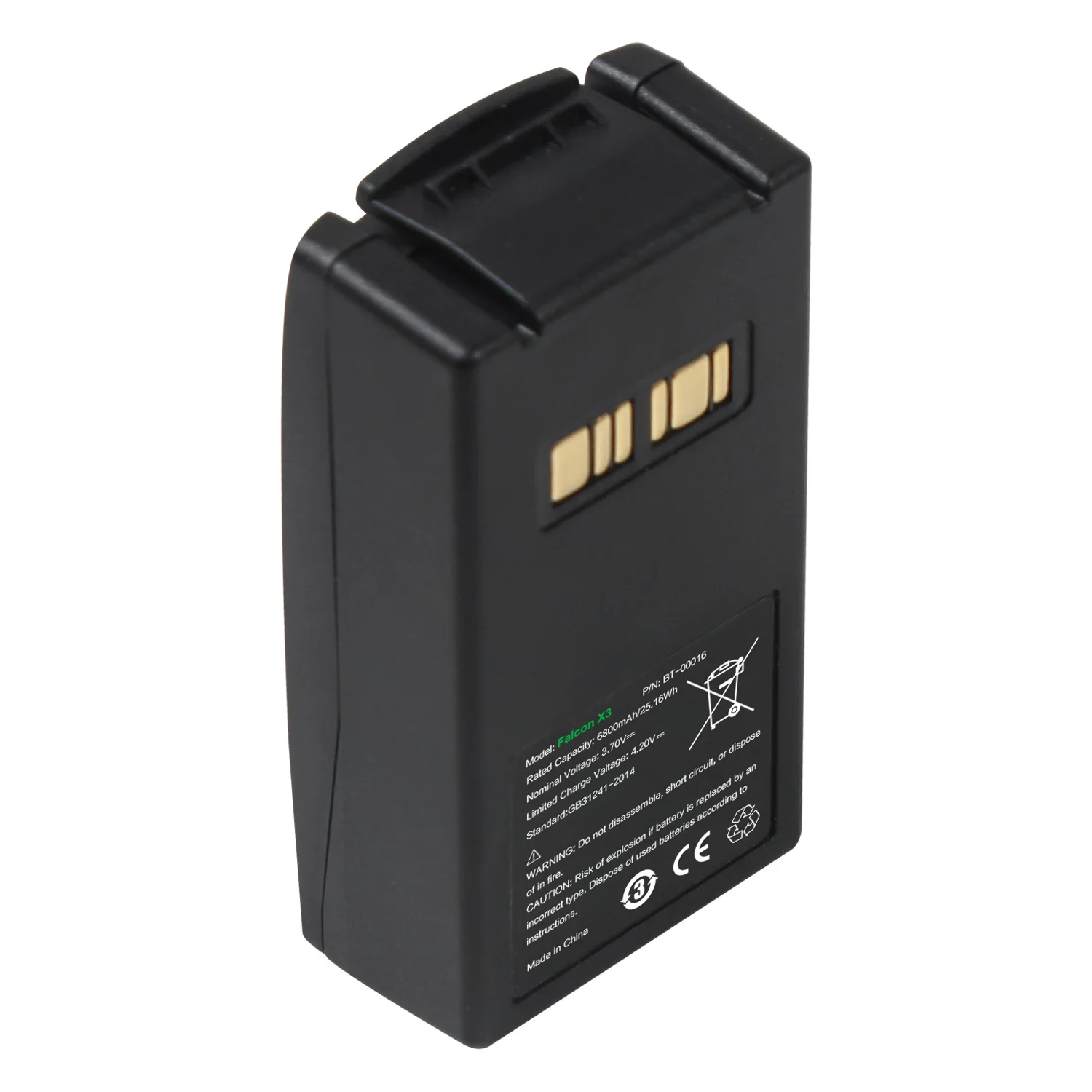 Barcode Scanner Battery for BT-26 Datalogic Falcon X3 X3 Plus X4 94ACC1386 3.7V 6800mAh