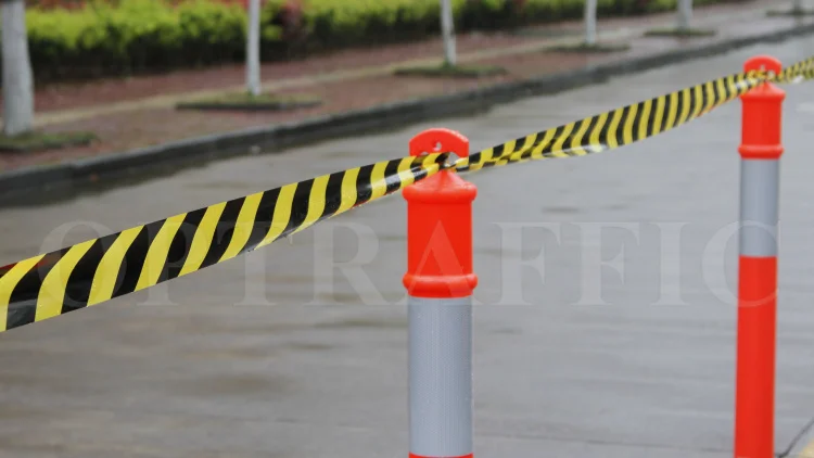 High Quality Cheap PE Warning Tape Non Adhesive Caution Barricade Safety Tape