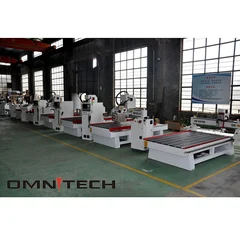 Custom Made 1300*3000mm Working Table Stair Wood Cnc Router With T Slot