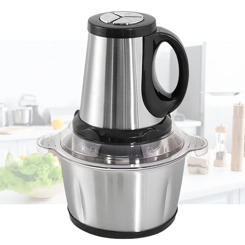 stainless 10l industrial steel gourmet cuisine waste household 2 in 1, wireless multiple purpose food processor/