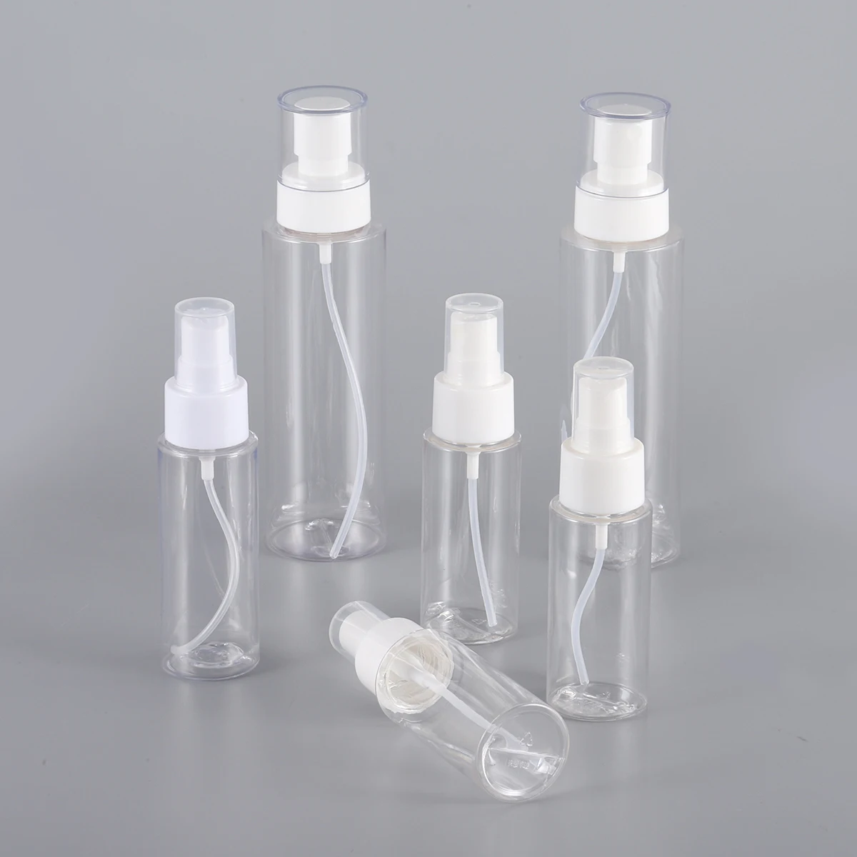 Empty plastic hand BB cream shampoo wash shower facial cleanser lotion cosmetic packaging bottle with pump dispenser