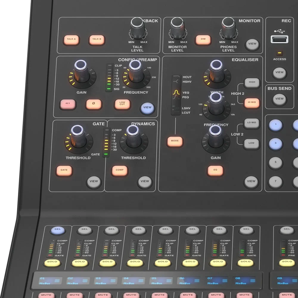Midas M32R Live Digital Mixer 40-Channel With 16 Midas Preamps Digital Console Pa System Music Equipment