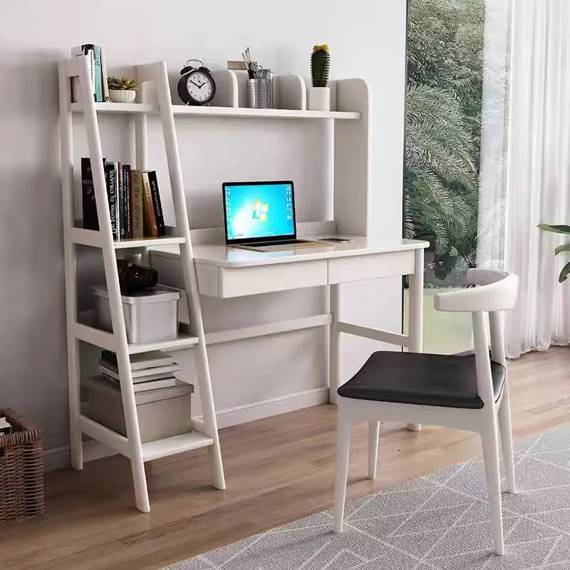 Nordic Full Solid Wood Desk Light Luxury Bedroom Office Desk Desktop Computer Desk