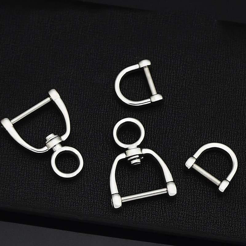 DIY keyring accessories stainless steel car keyring d ring