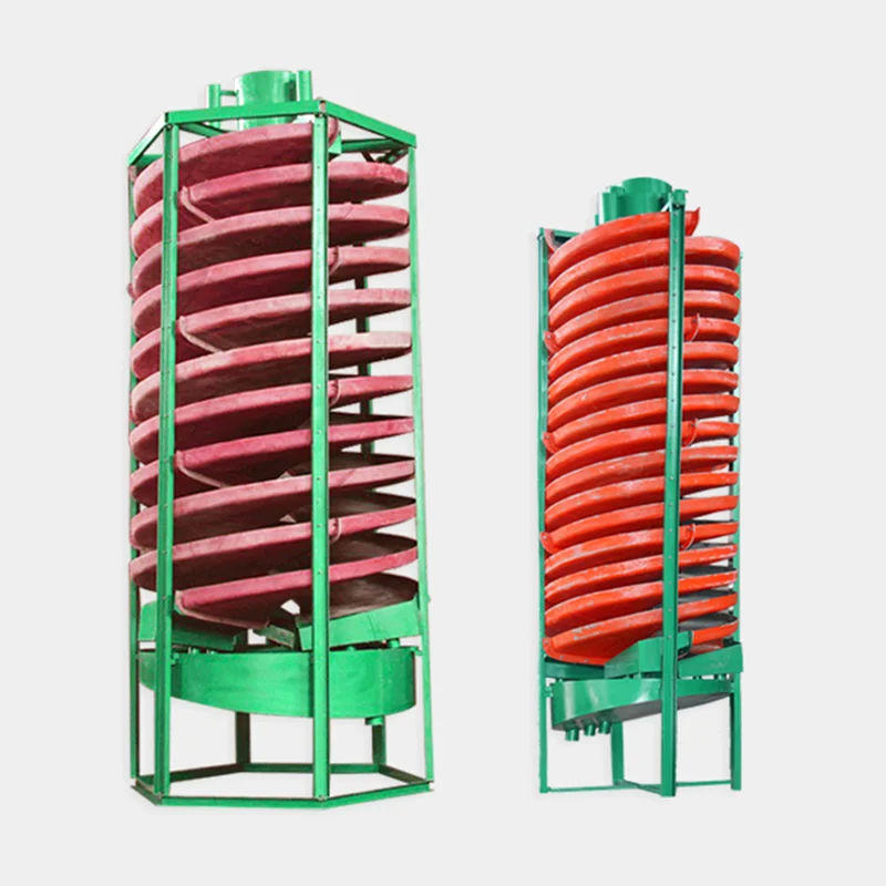 High efficient spiral gravity separator spiral chute for sale