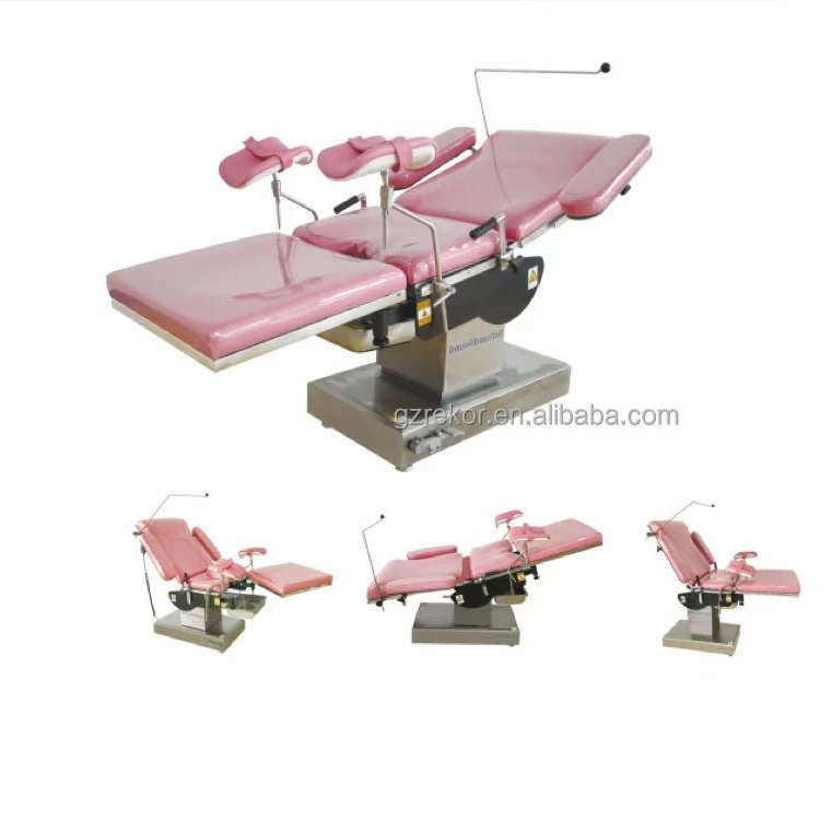 Multifunction Adjustable gynecological operating table Hydraulic Electric Operation Inspection Bed for obstetric operating room