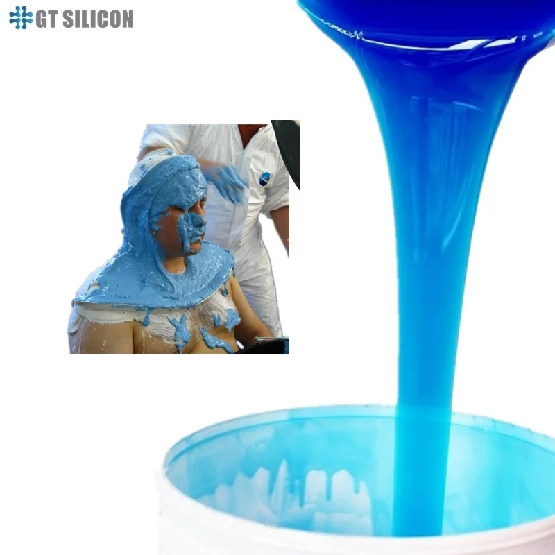 Жидкая силиконовая резина с медицинском значением RTV-2 ЛСР для Lifecasting покрытие