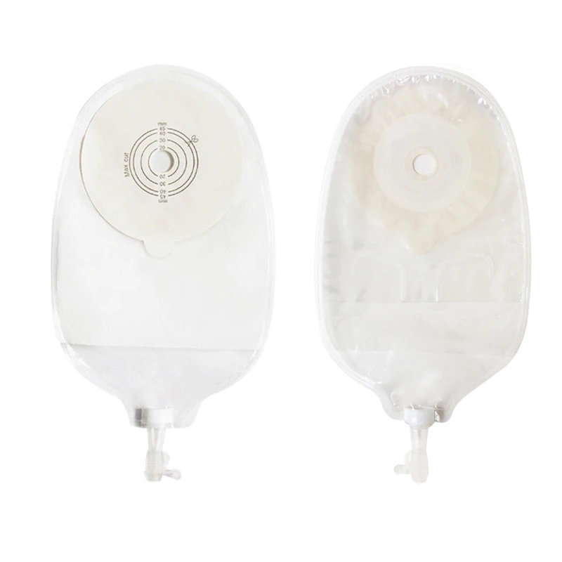 Disposable Drainage Transparent  urostomy bag for urine collection