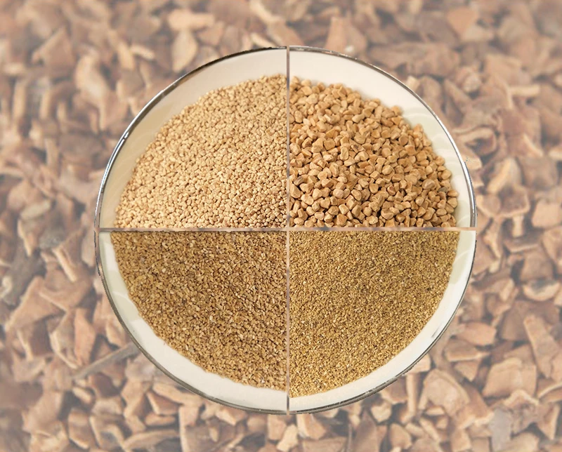 Walnut Blasting Media Sandblasting Material Walnut Shell Abrasive