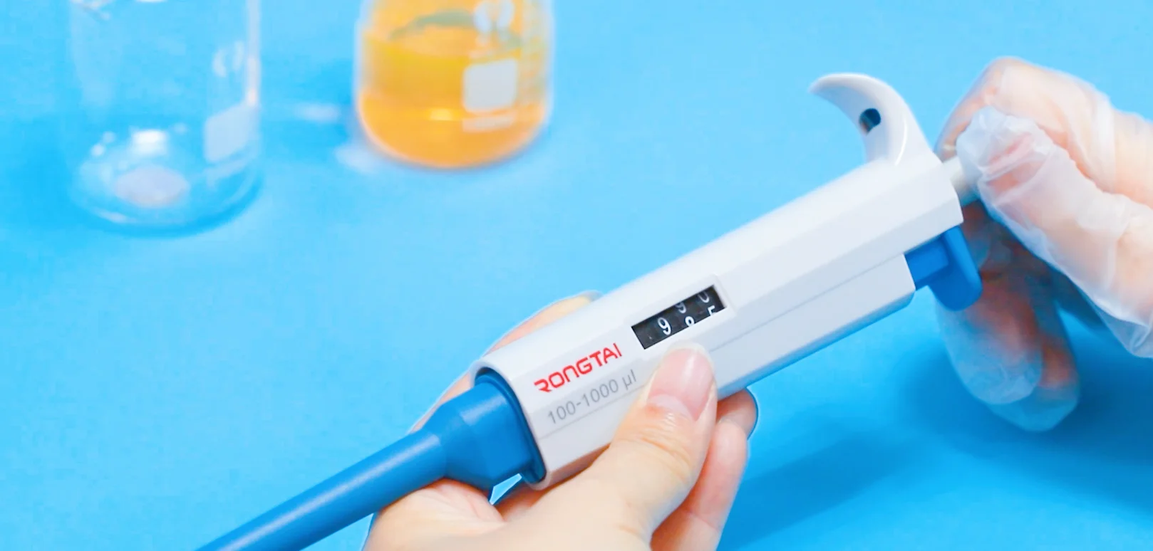 Rongtai Pipet Best Selling Product Pipette 0.1ul-10ml Pipeta Adjustable Micropipetas For Laboratory School High Accurate Pipette