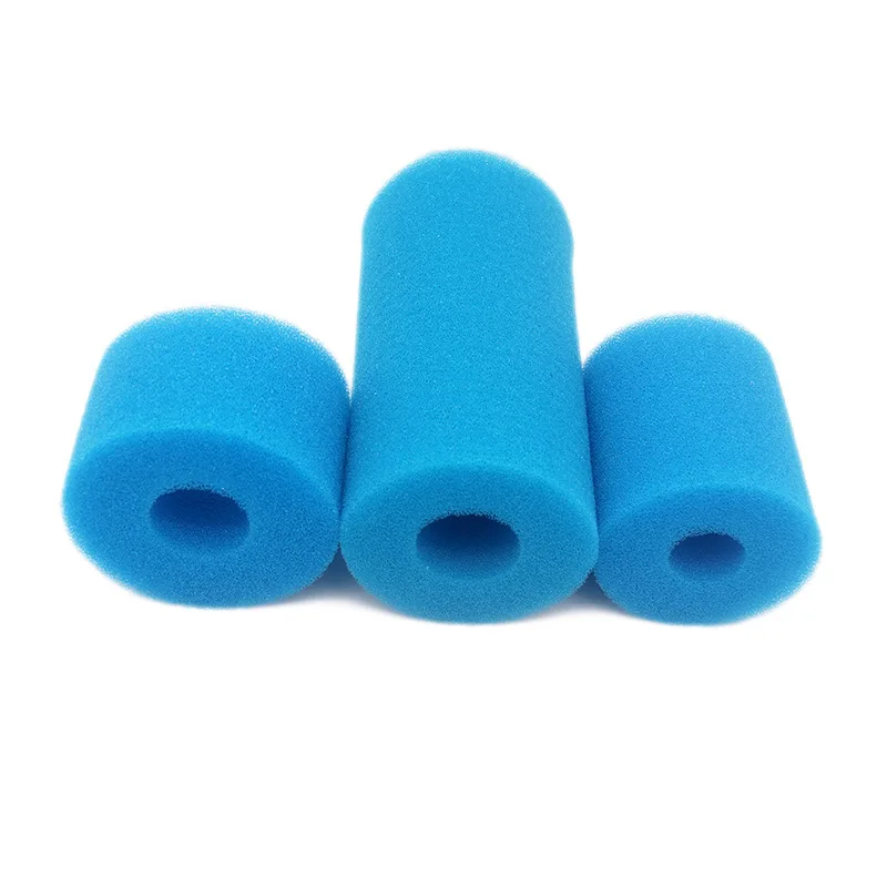 A H S1 Type Blue Swimming Pool Filter Foam Reusable Washable Sponge Cartridge Filter Foam