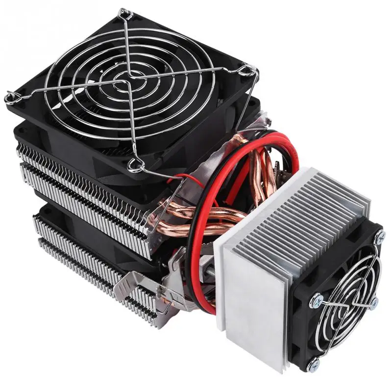 120W Semiconductor Mini Air Conditioner Peltier Thermoelectric Cooler 12v Air Cooling Unit