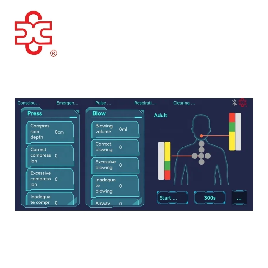 XC-426A HALF BODY CHILD CPR TRAINING MODEL WITH APP CONTROLLED