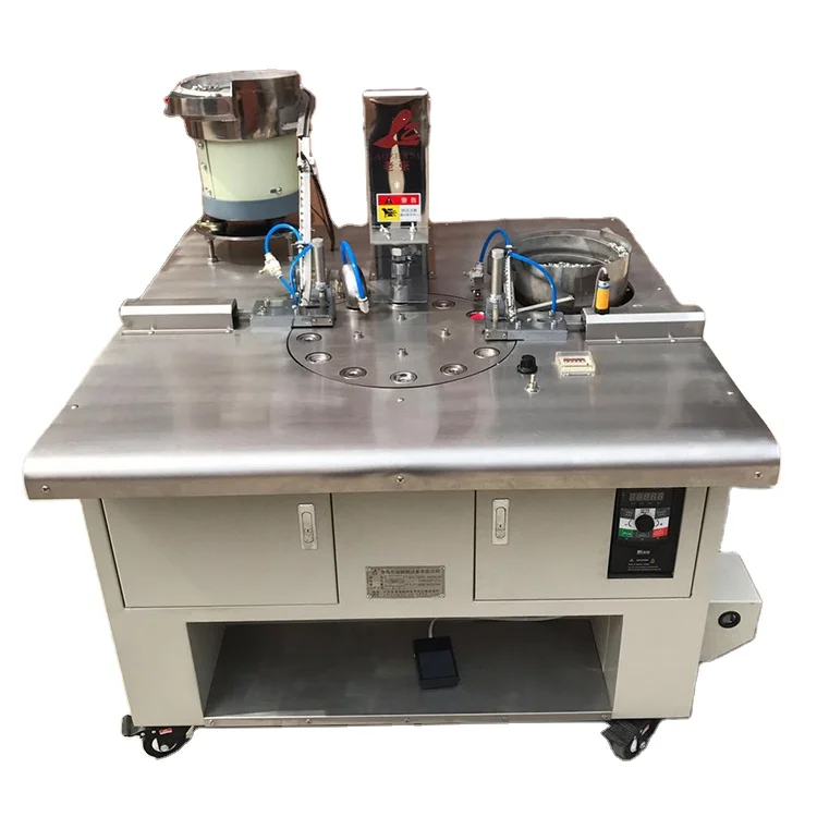 Fully automatic upholstery fabric covered button machine with low price