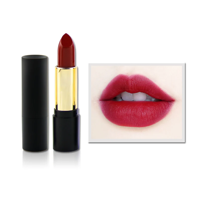 Private Label Matte Lipstick Make Your Logo Cosmetic Lipstick 30 Colors Low MOQ Distributors