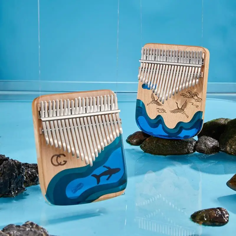 Quality toy music 17 keys kalimba piano keyboard for children wholesale from china