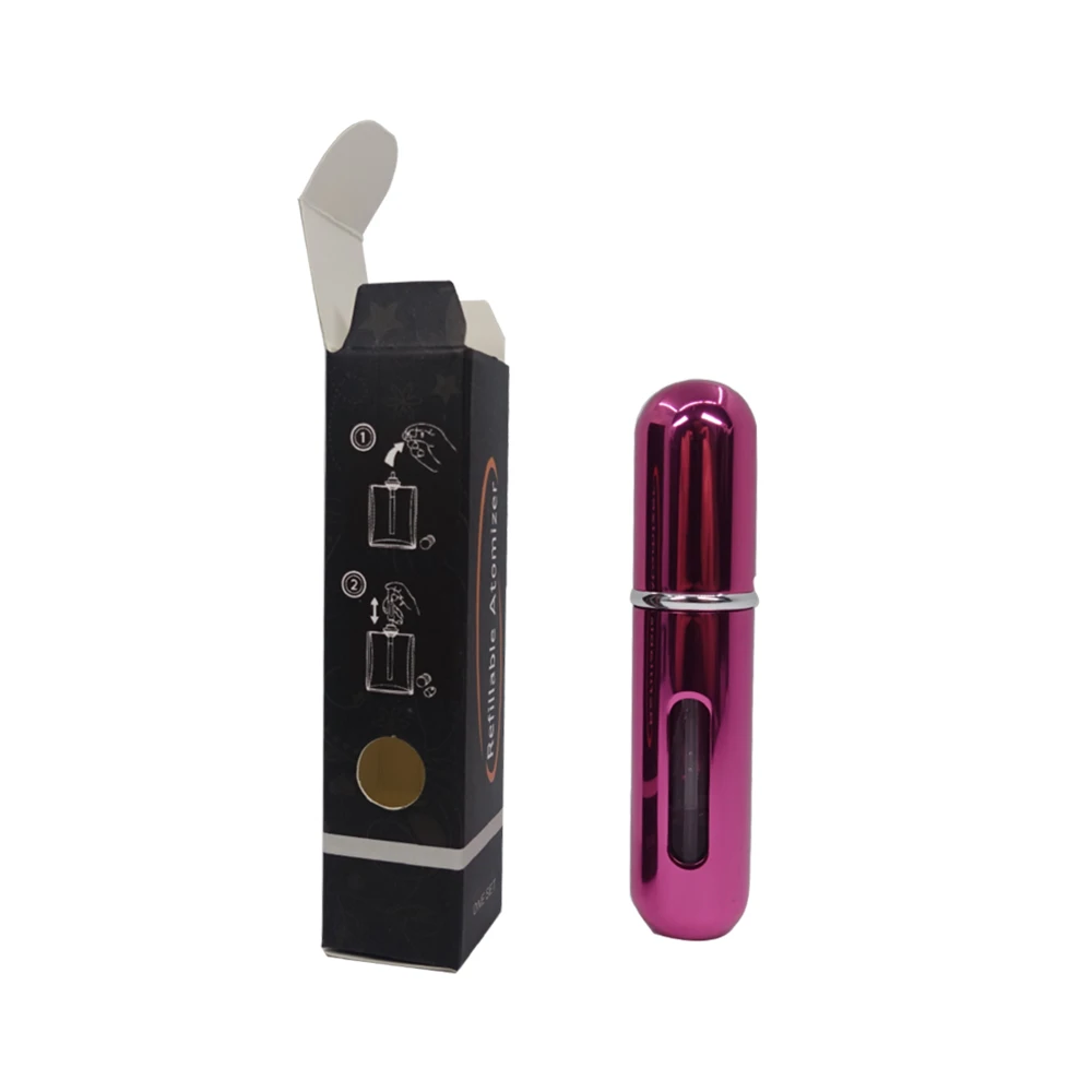 Leakproof 5ml pocket size refillable perfume atomizer