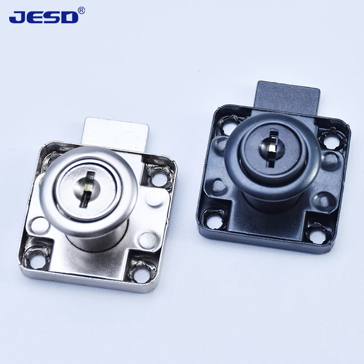 OEM Factory Price 101 Cold-rolled Steel Square Wardrobe Drawer Lock Modern Iron Key Cabinet Bedroom Furniture Lock Cabinet Lock