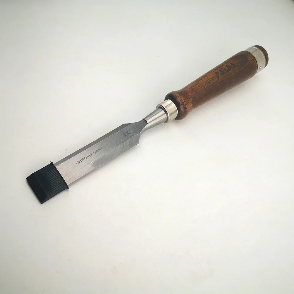 Customized Logo 6 Pcs Walnut Wood Chisel Woodworking Hand Tools